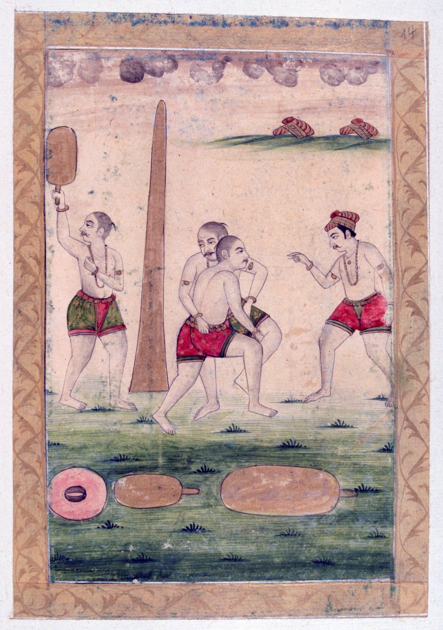 Desakha Ragini, Ragamala Album, School of Rajasthan, 19th century द्वारा अज्ञात