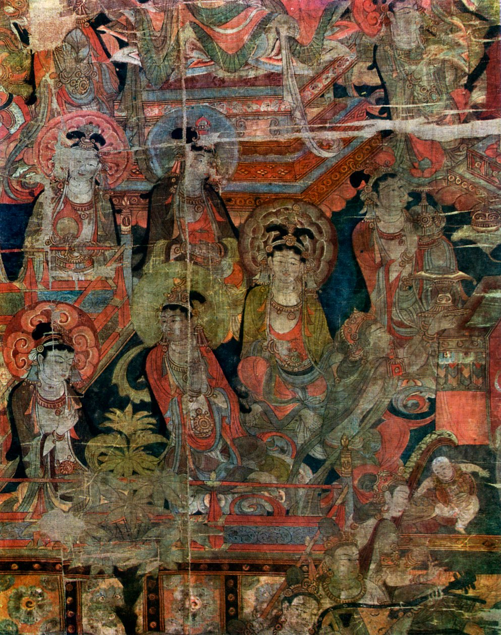 स्वर्ग, चीनी, तांग राजवंश की एक तस्वीर का विस्तार, 618-907 1925 द्वारा अज्ञात