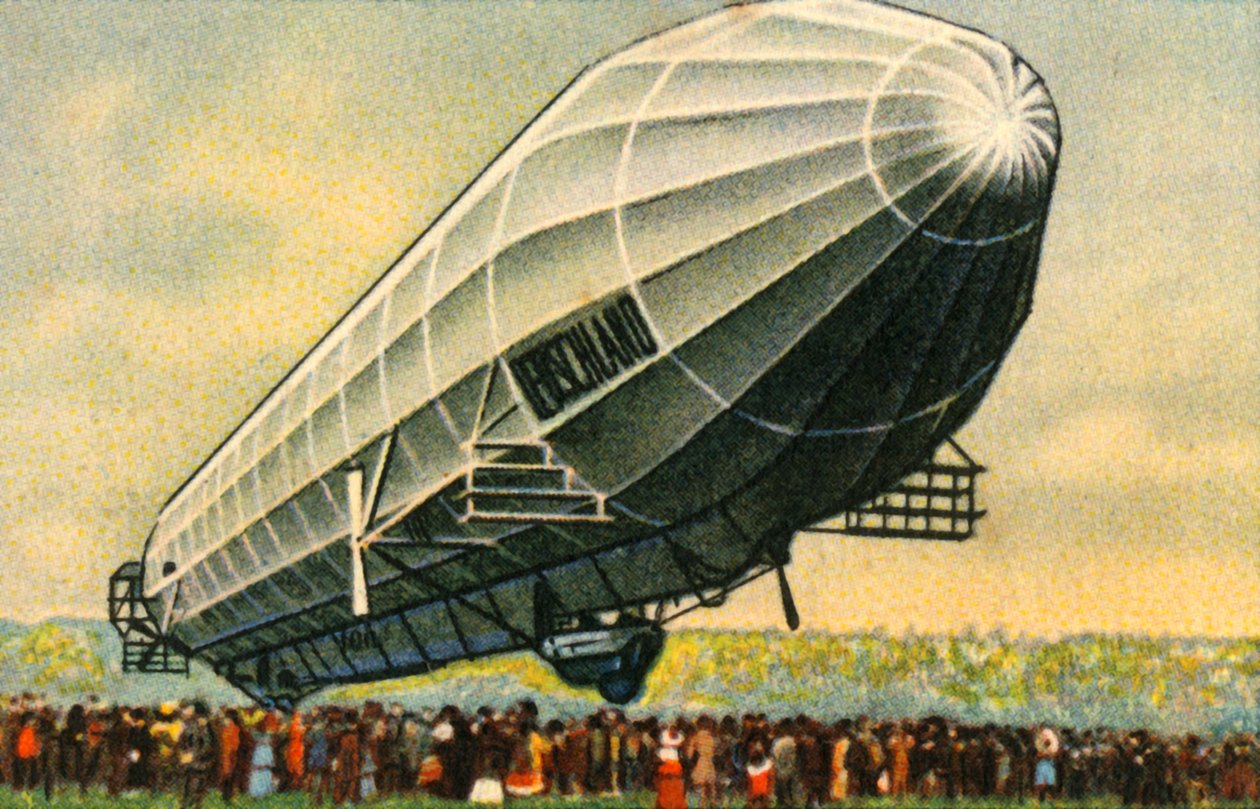 जर्मनी एलजेड 7 ज़ेपेलिन, 1910, 1932। द्वारा अज्ञात