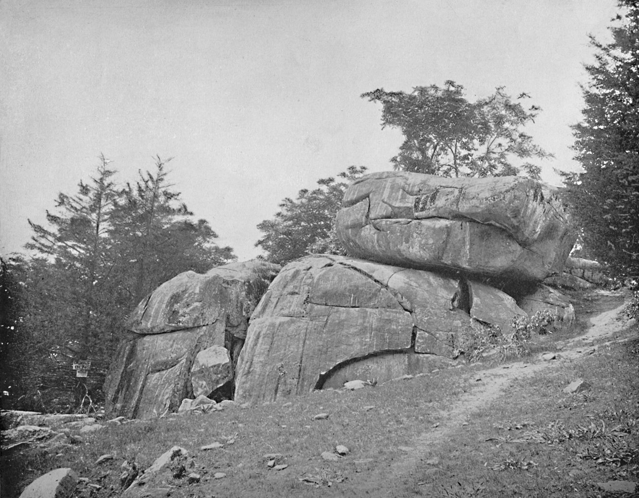 डेविल्स डेन, गेटीसबर्ग, पेंसिल्वेनिया, c1897। द्वारा अज्ञात