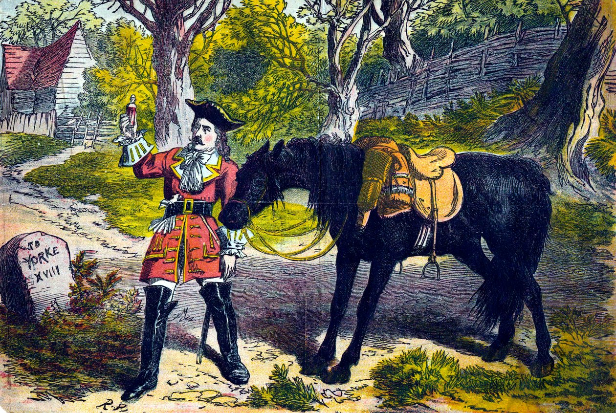 डिक टरपिन 1706-1739, अंग्रेजी डाकू और हाईवेमैन, 19 वीं शताब्दी द्वारा अज्ञात