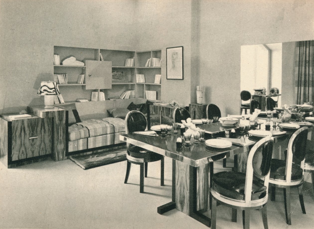 भोजन कक्ष ला मैट्रायज द्वारा निर्मित, c1928 द्वारा अज्ञात