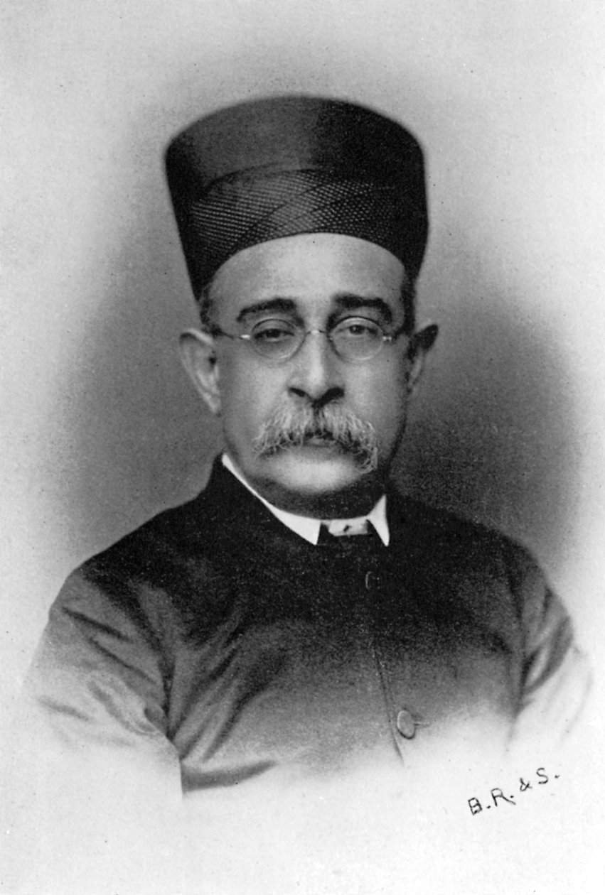 दिनेश एडुल्जी वाचा, पारसी भारतीय राजनीतिज्ञ, 1902-1903 द्वारा अज्ञात