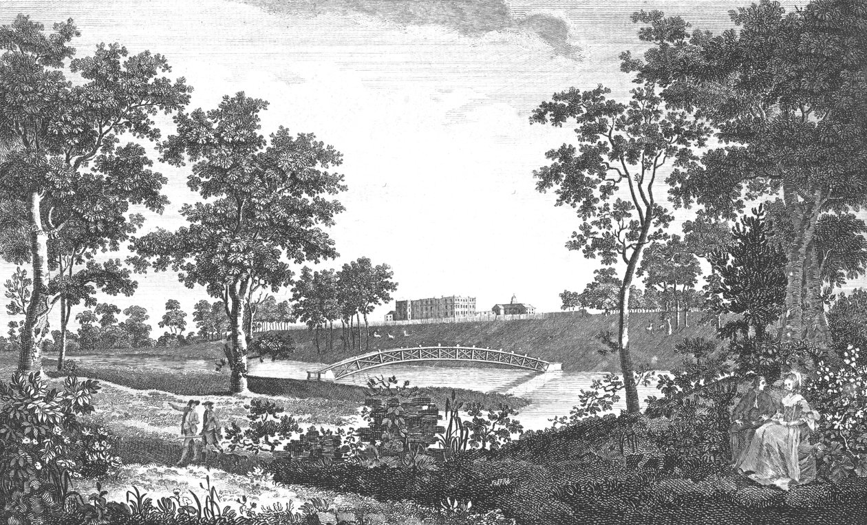 डिचले, ऑक्सफ़ोर्डशायर, c1779 द्वारा अज्ञात