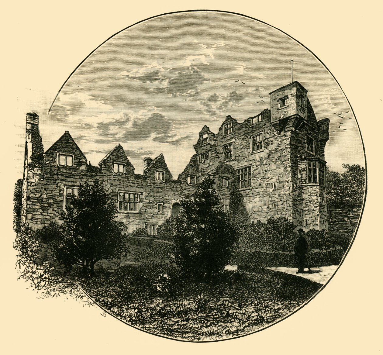 डोनेगल कैसल, 1898। द्वारा अज्ञात