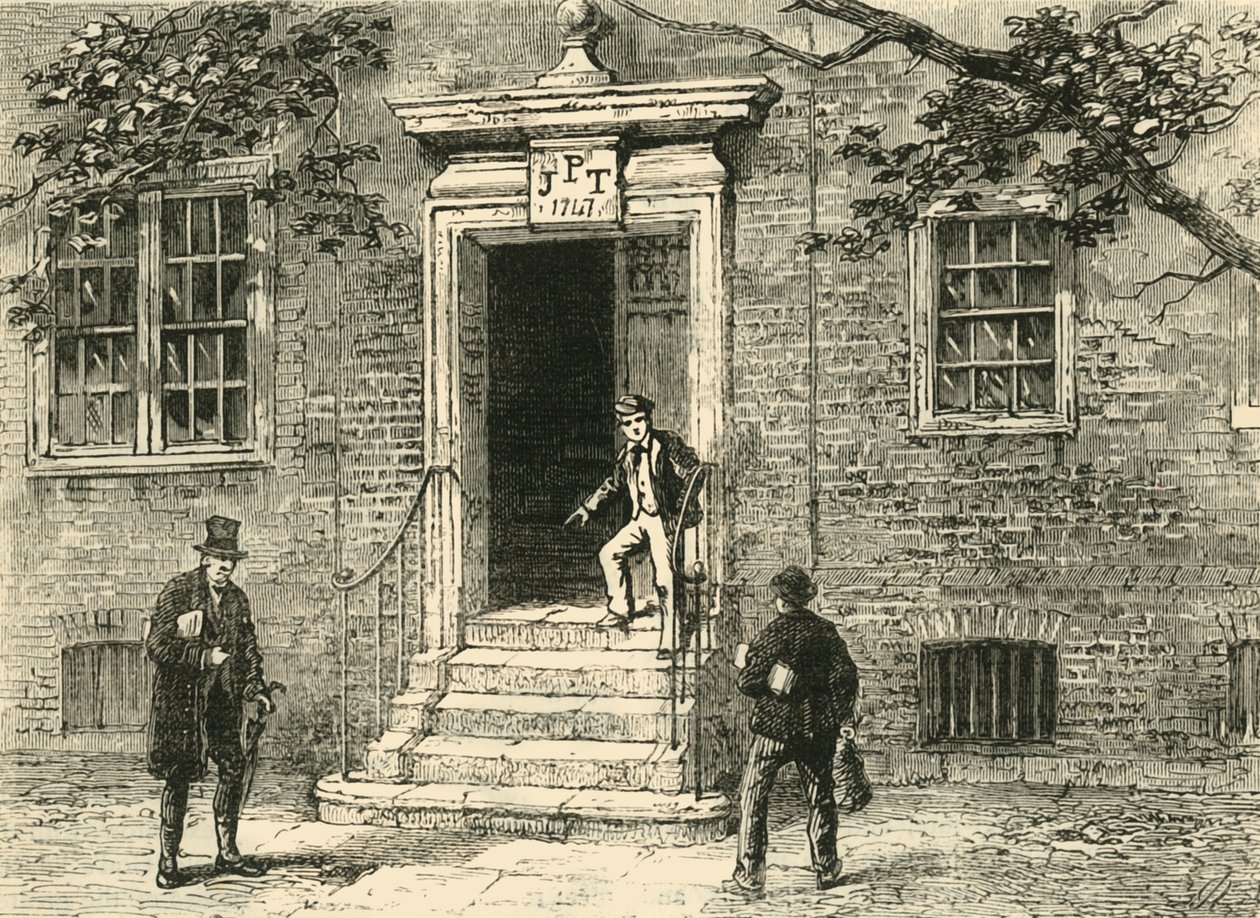स्टेपल्स इन में द्वारवे, c1872। द्वारा अज्ञात