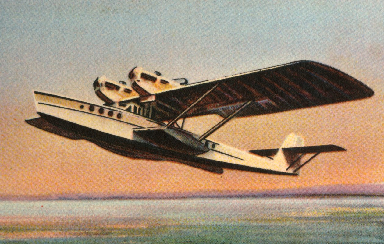 डोर्नियर सुपरवाल उड़ान नाव, 1920, 1932। द्वारा अज्ञात