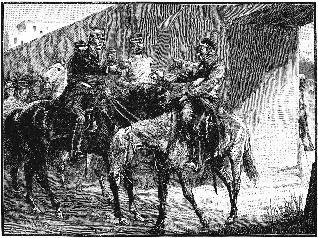 डॉ। ब्रायडन ब्रिटिश मृत्यु, प्रथम एंग्लो-अफगान युद्ध, 1842, c1885 की ख़बरों के साथ जलालाबाद पहुंचे द्वारा अज्ञात