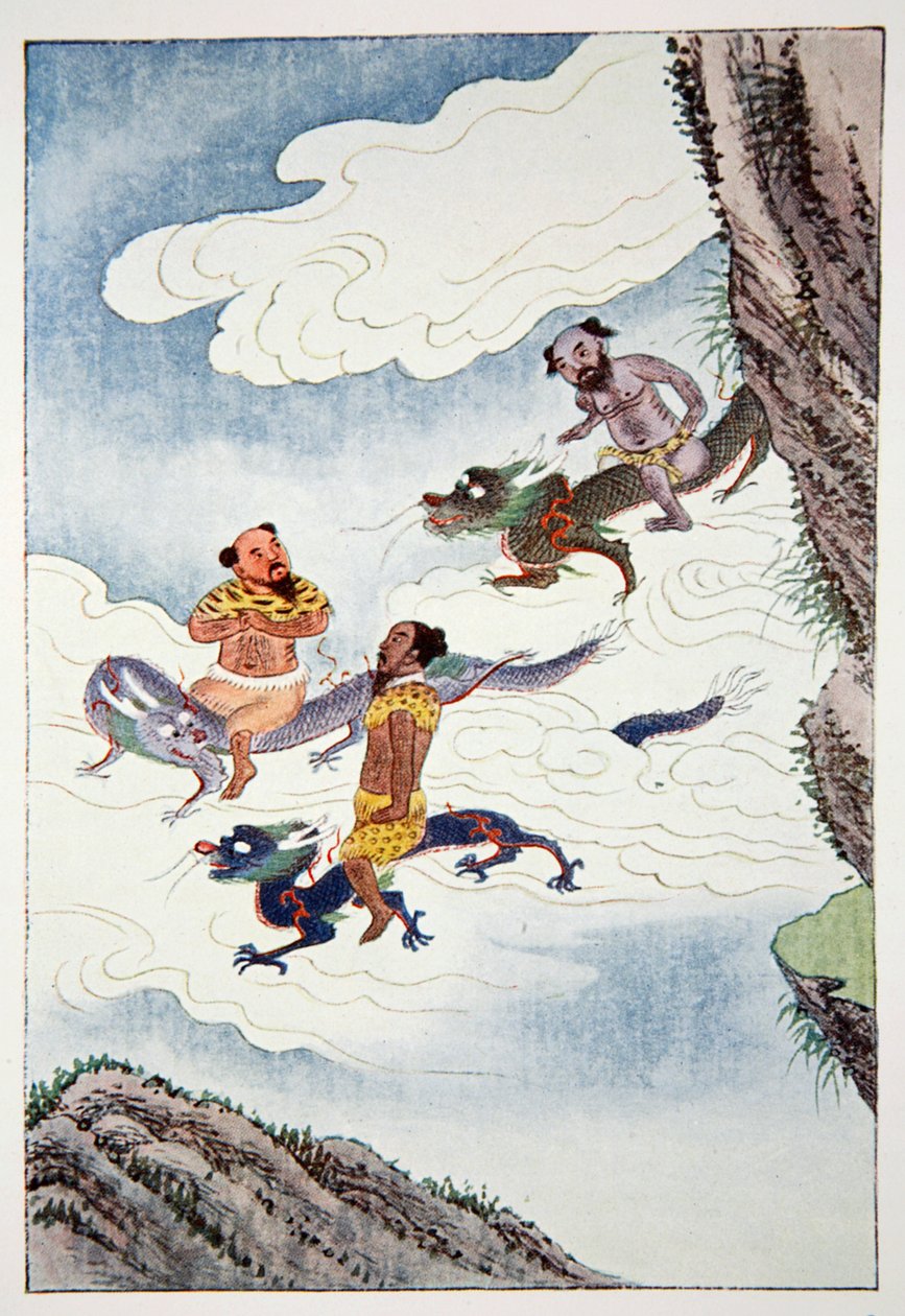 ड्रैगन गॉड्स, 1922 द्वारा अज्ञात