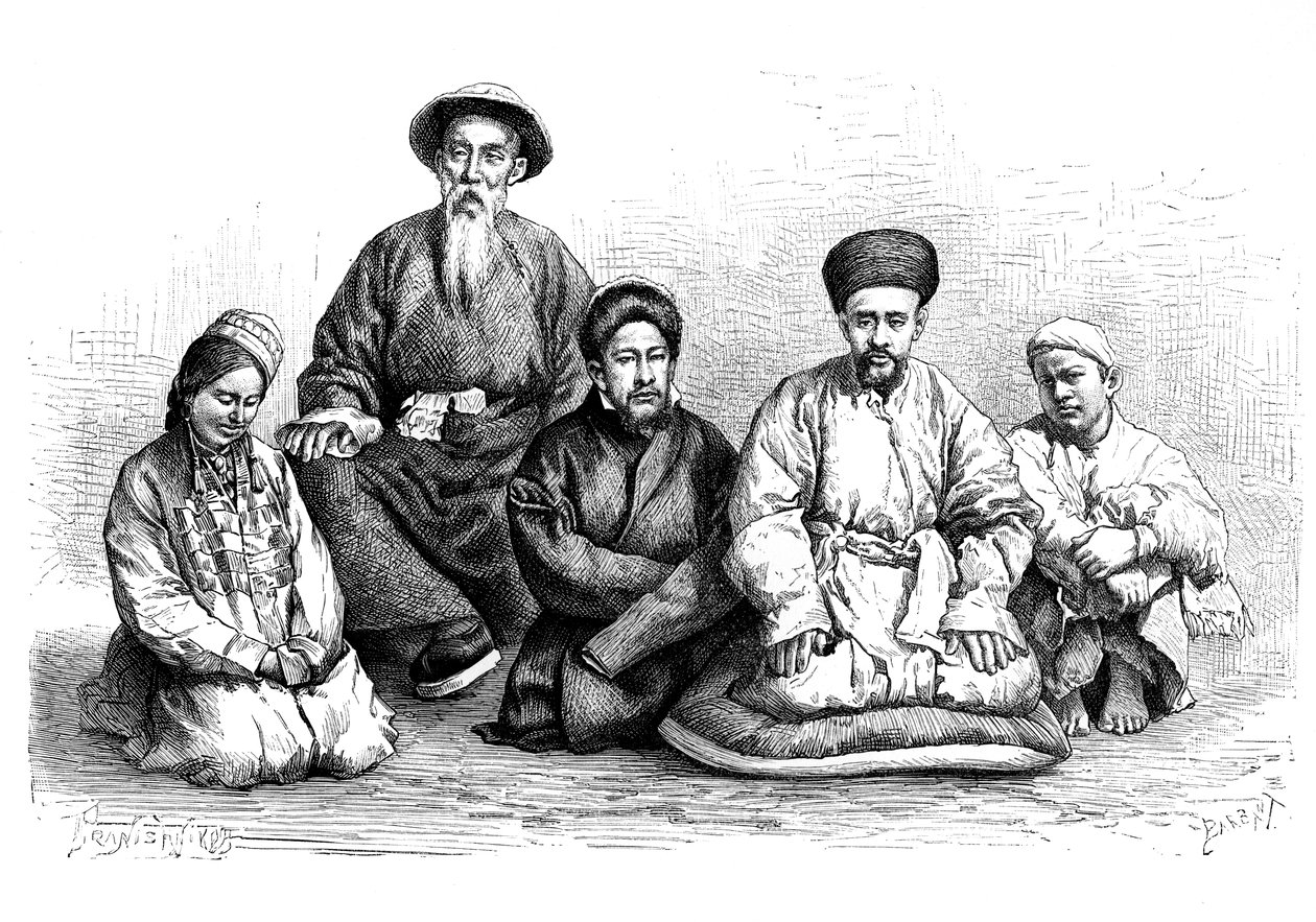 डूंगन्स और टार्निश, प्रकार और वेशभूषा, c1890 द्वारा अज्ञात