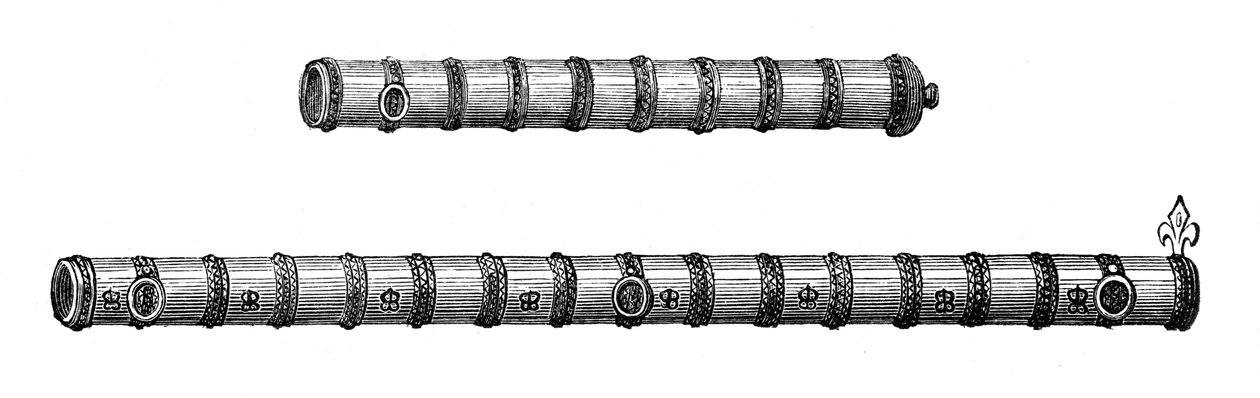 तोप के शुरुआती मॉडल, टॉवर ऑफ लंदन, 1870 द्वारा अज्ञात