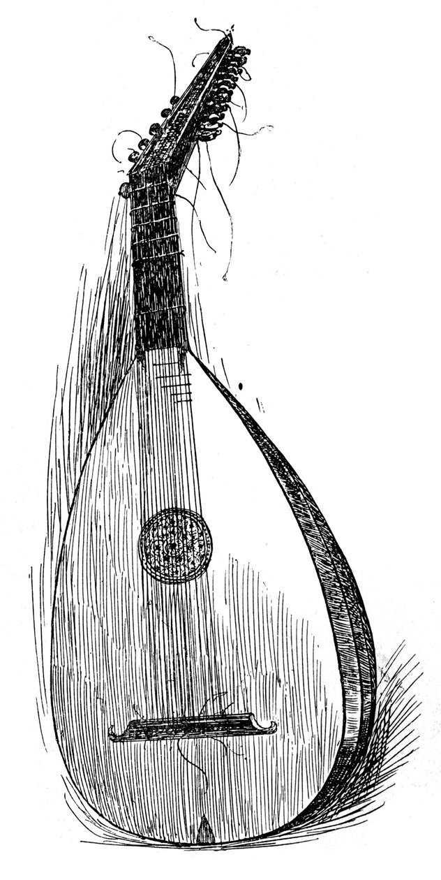 प्रारंभिक मिश्र धातु ल्यूट, 1901 द्वारा अज्ञात