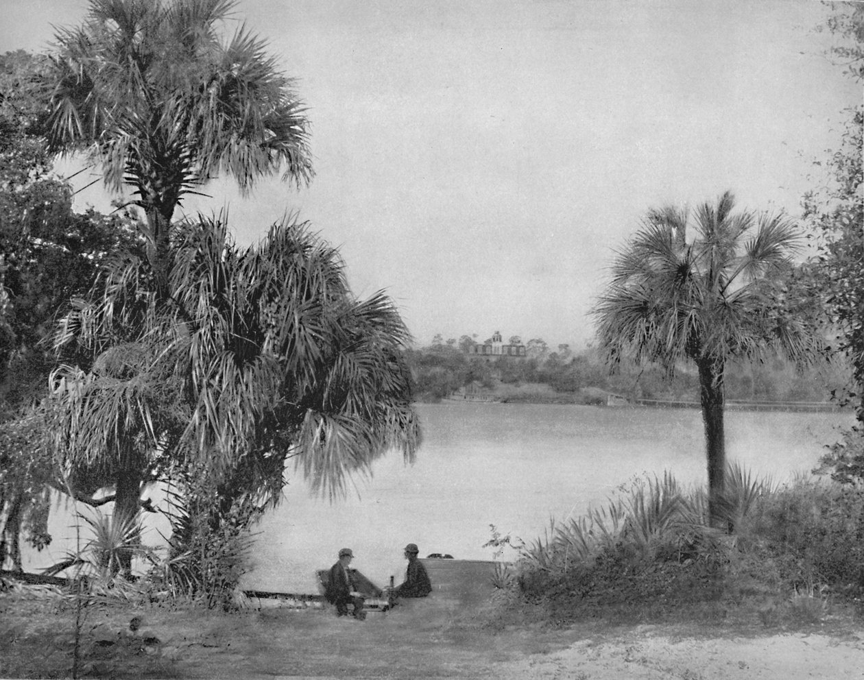 Eau Gallee, Indian River, Florida, c1897। द्वारा अज्ञात