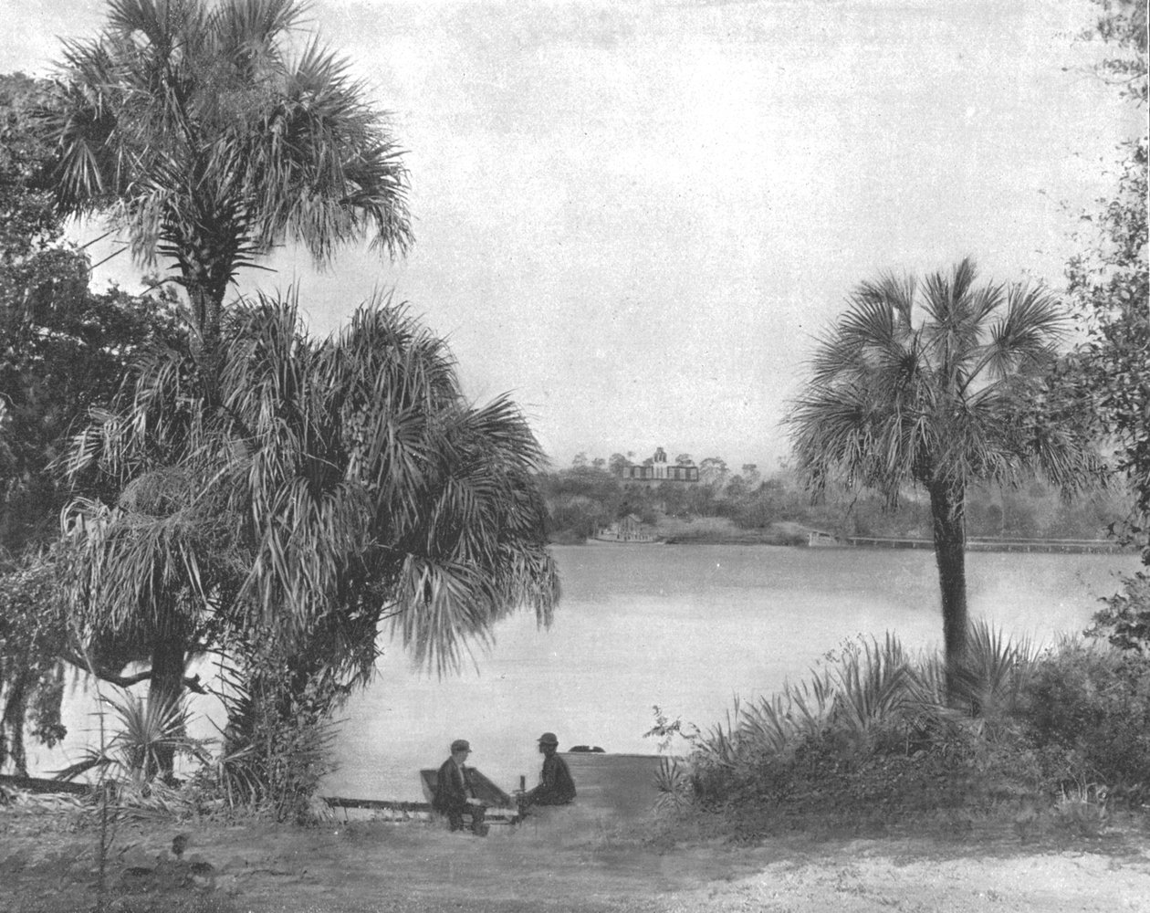 Eau Gallie, Indian River, Florida, USA, c1900। द्वारा अज्ञात