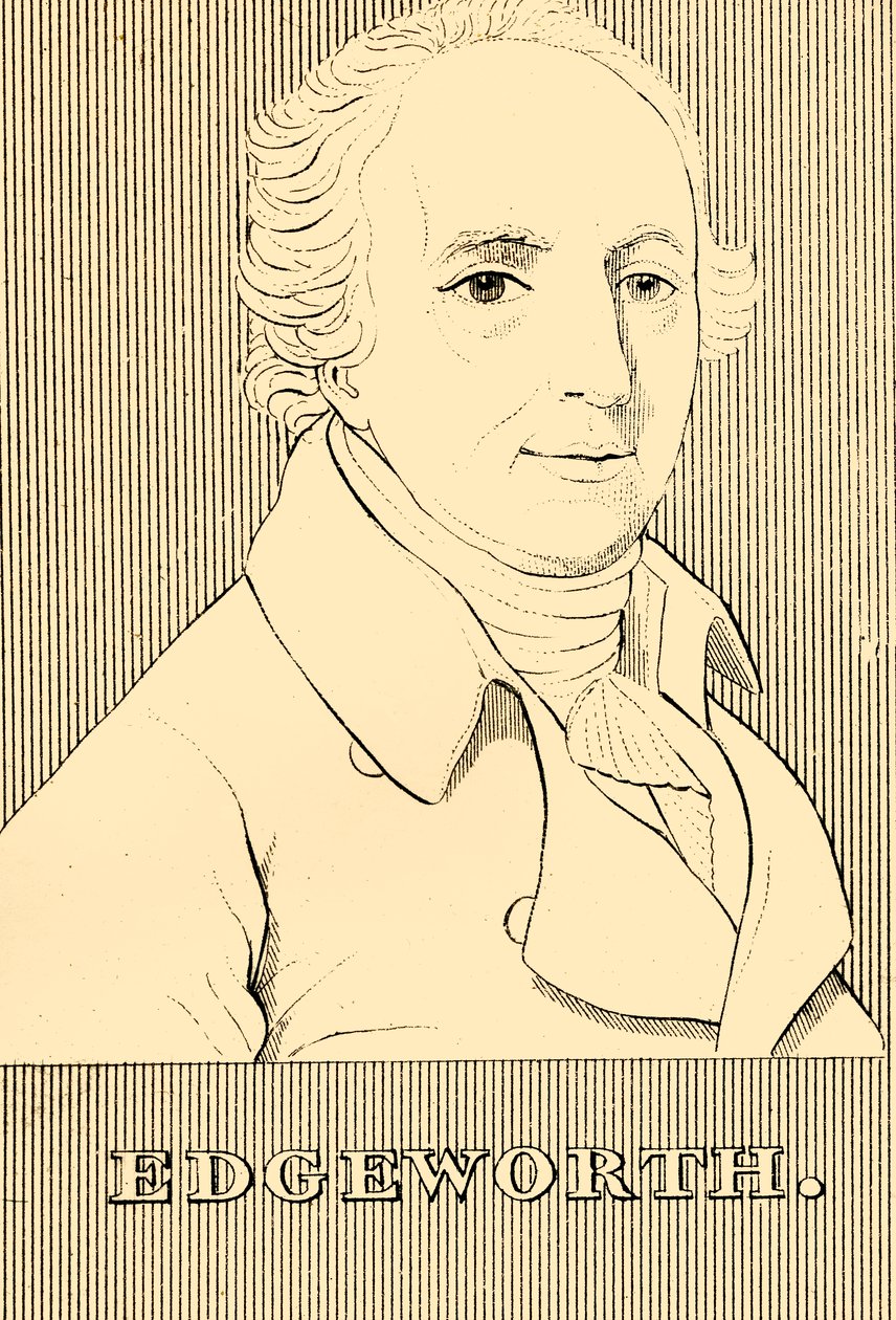 एजवेवर्थ, 1744-1817, 1830। द्वारा अज्ञात