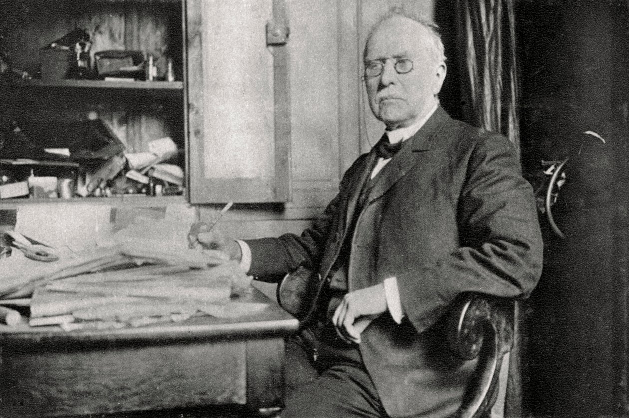 एडोर्ड ब्रानली, फ्रांसीसी भौतिकशास्त्री, 1900 द्वारा अज्ञात
