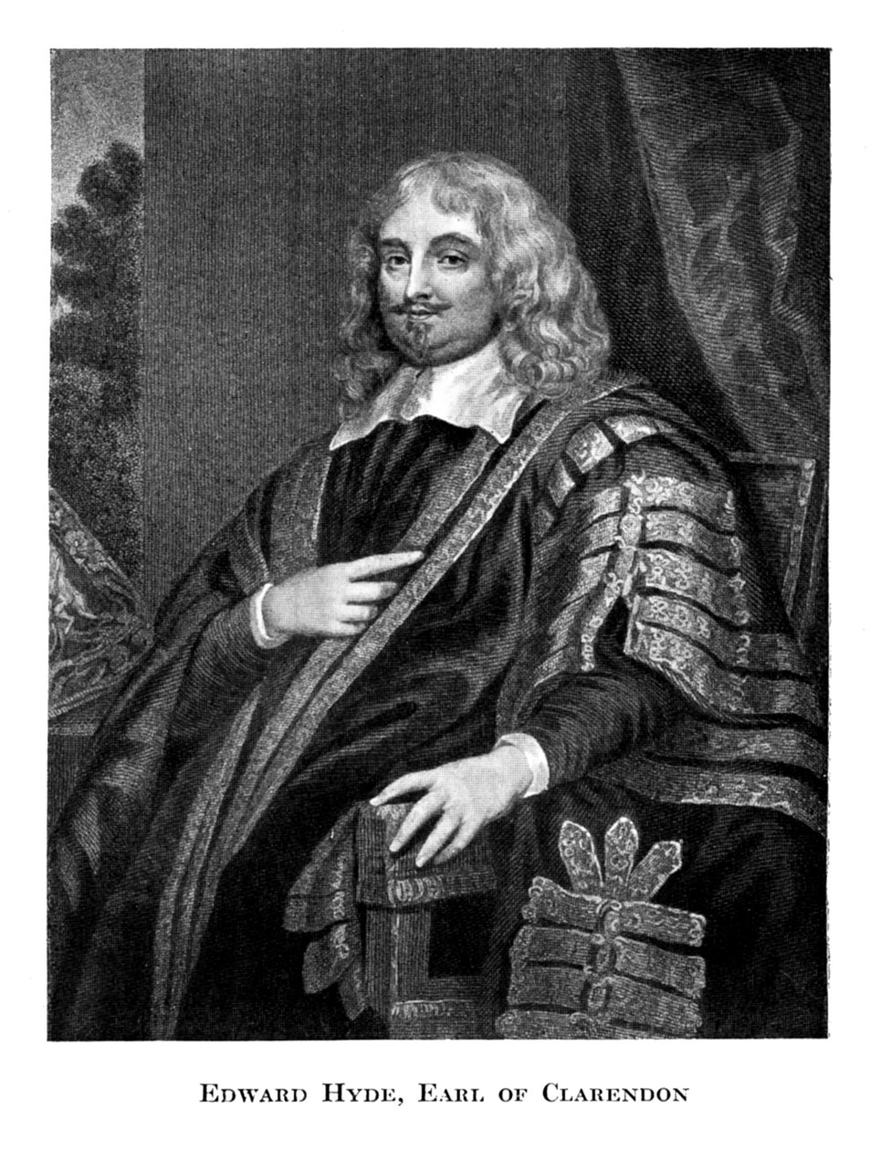 एडवर्ड हाइड 1609-1674, 19 वीं शताब्दी के क्लेरेंडन का पहला अर्ल द्वारा अज्ञात