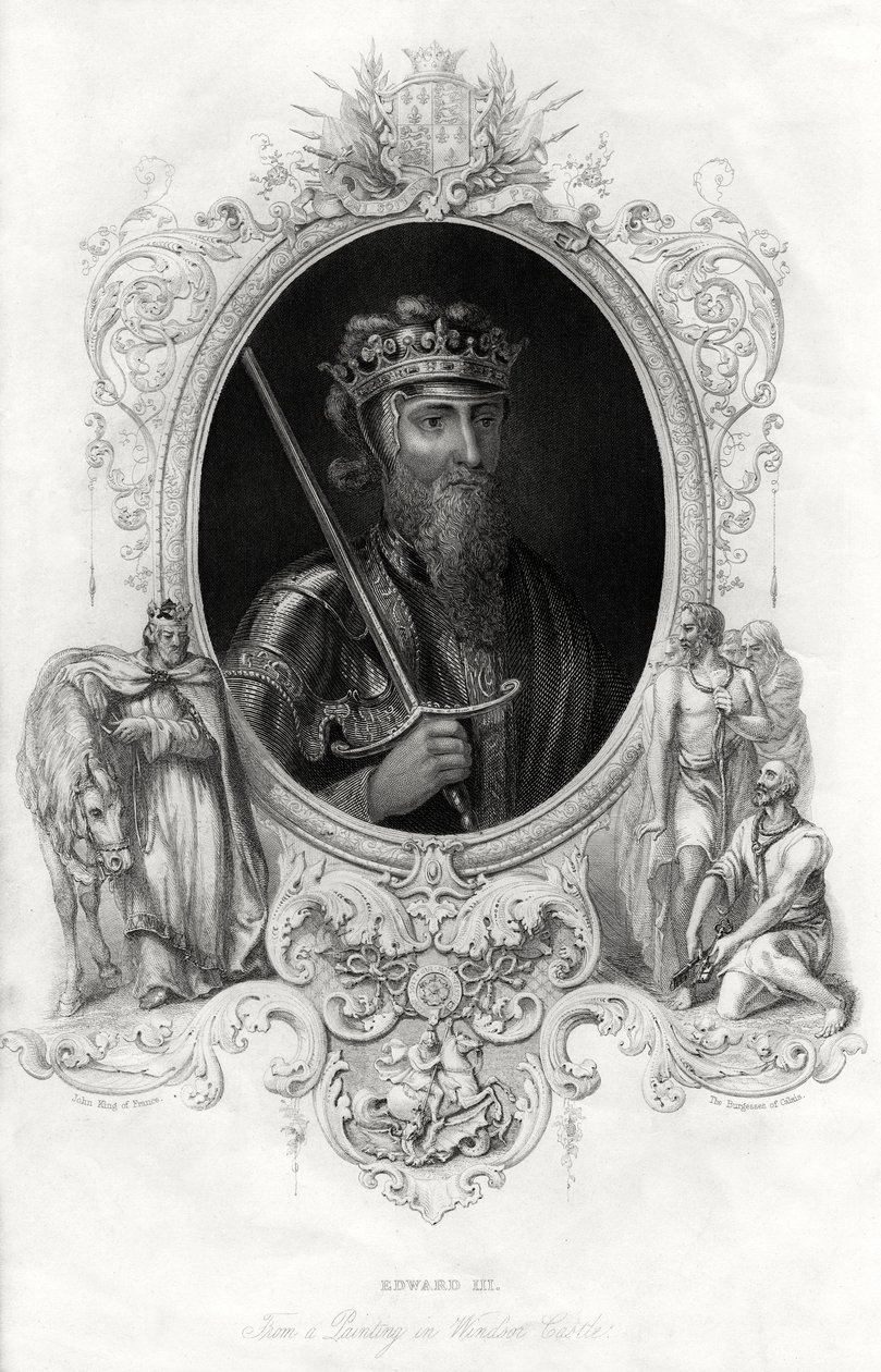 एडवर्ड III, इंग्लैंड का राजा, 1860 द्वारा अज्ञात