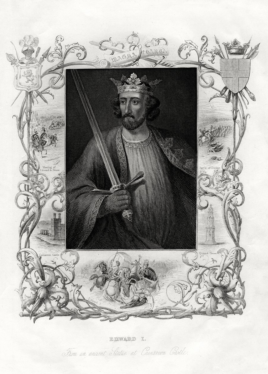 एडवर्ड I, 1860 द्वारा अज्ञात