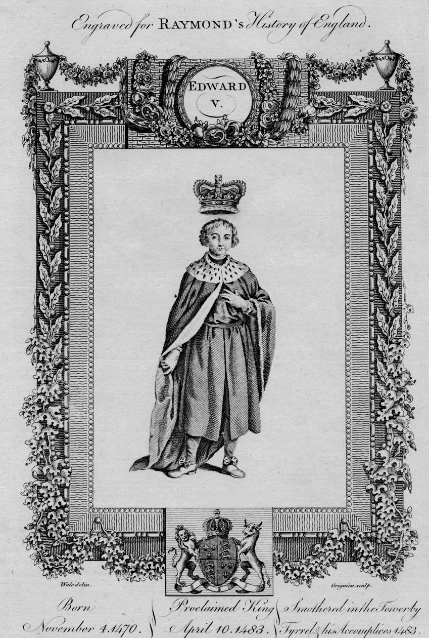Edward V, c1787 द्वारा अज्ञात
