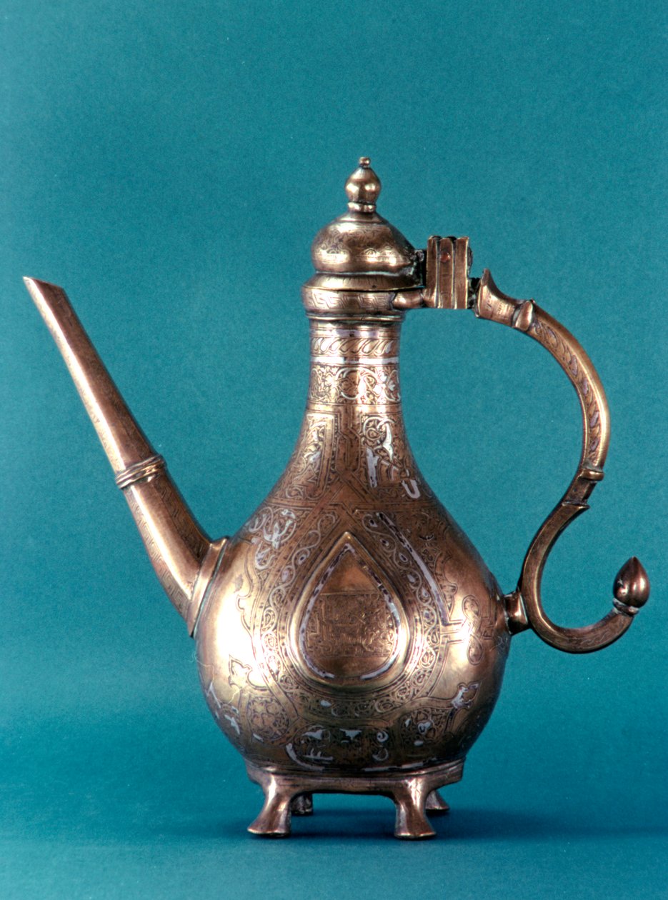 कांस्य में मिस्र के कंटेनर, c14th सेंचुरी द्वारा अज्ञात