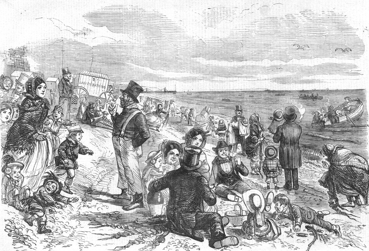 सी-साइड, 1856 में आठ घंटे द्वारा अज्ञात