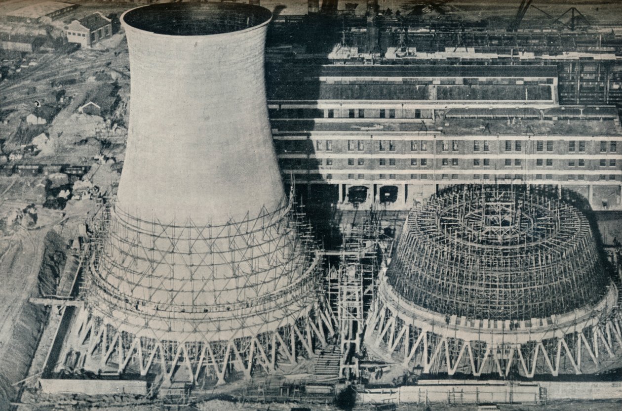 बर्मिंघम, 1928 के पास वाटर ऑर्टन, हैम्स हॉल में इलेक्ट्रिकल पावर स्टेशन द्वारा अज्ञात