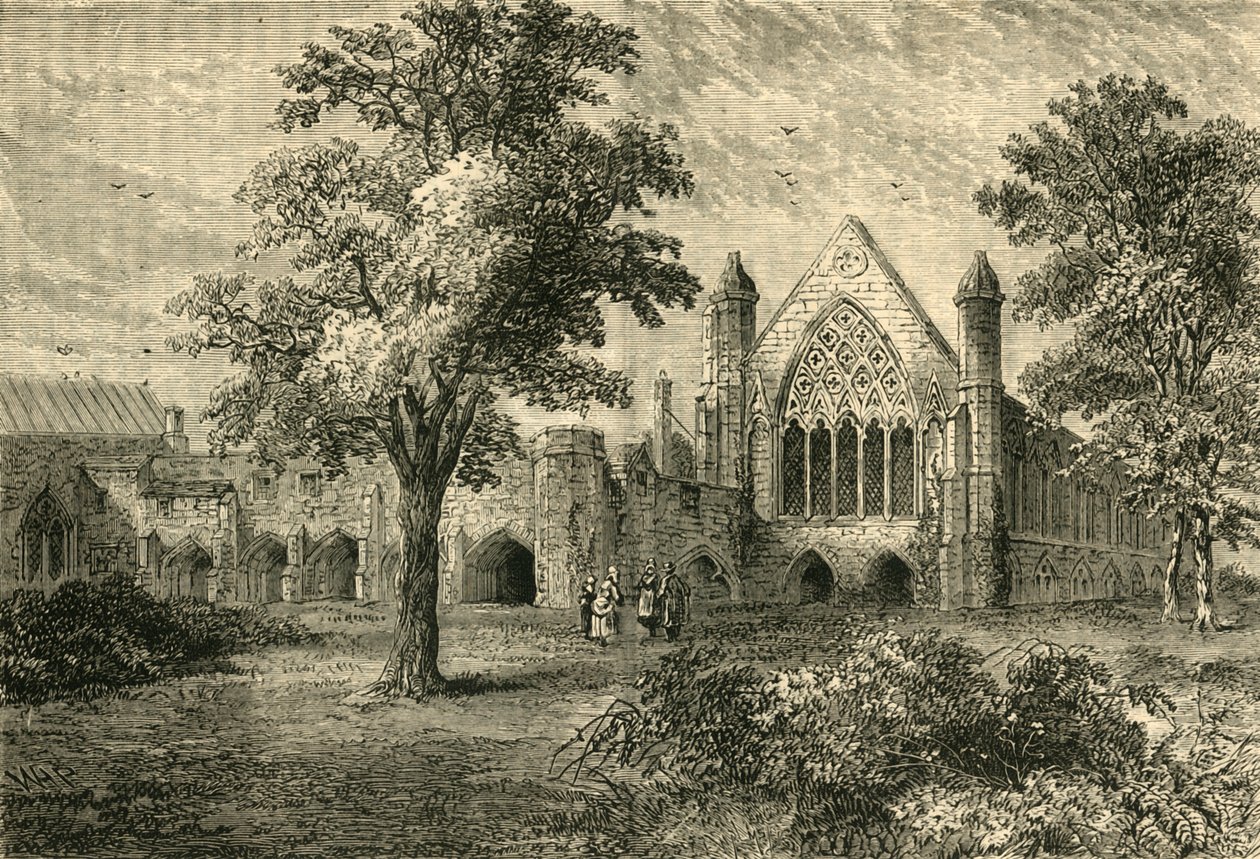 एली हाउस, 1772, सी 1872। द्वारा अज्ञात