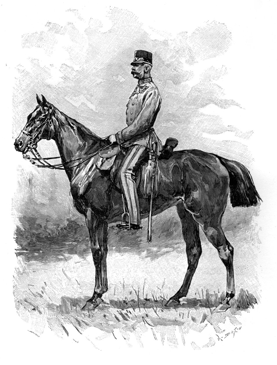 ऑस्ट्रिया के सम्राट फ्रांज जोसेफ, 1892 द्वारा अज्ञात