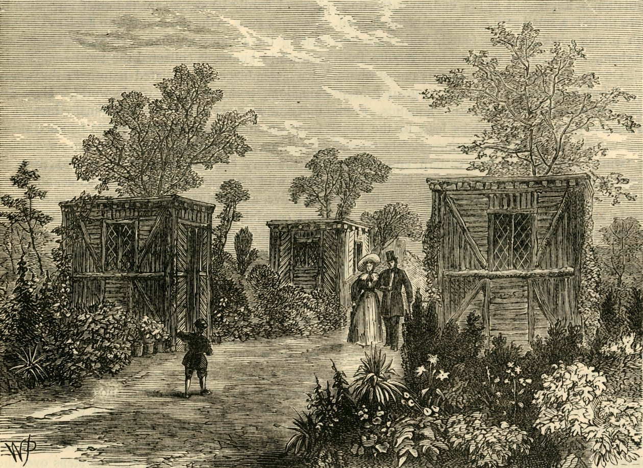1840 में प्राणी उद्यान में प्रवेश, c1876। द्वारा अज्ञात