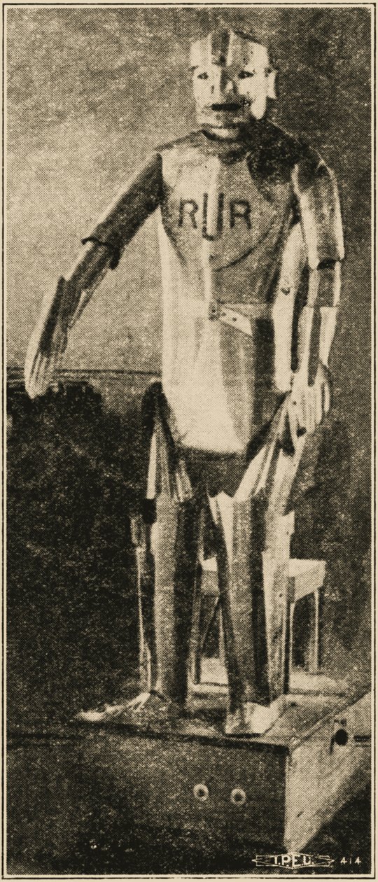एरिक द रोबोट, 1928-1929। द्वारा अज्ञात