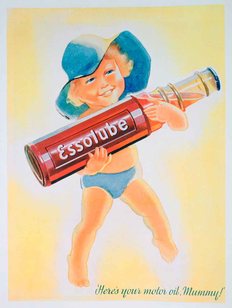 Essolube मोटर तेल विज्ञापन, 1935 द्वारा अज्ञात