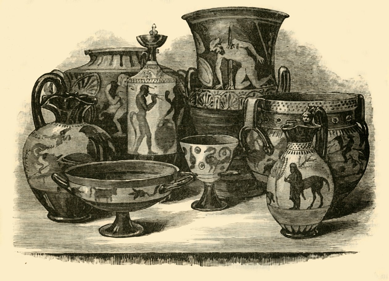 एट्रसकेन वेस, 1890। द्वारा अज्ञात