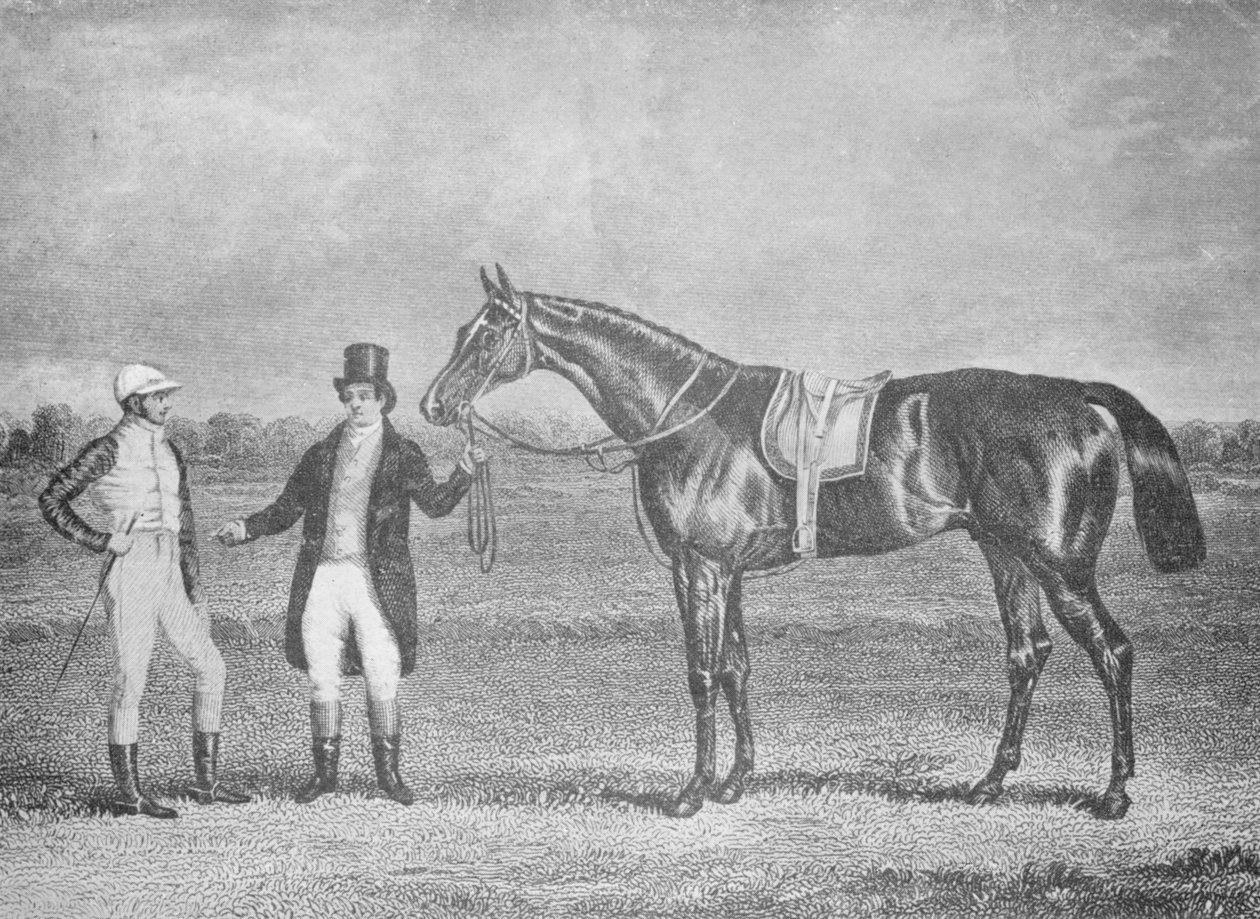 यूक्लिड, सेंट लीगर में दूसरा, 1839, चार्ल्स XII के साथ एक मृत-गर्मी के बाद, c1839, 1911 द्वारा अज्ञात