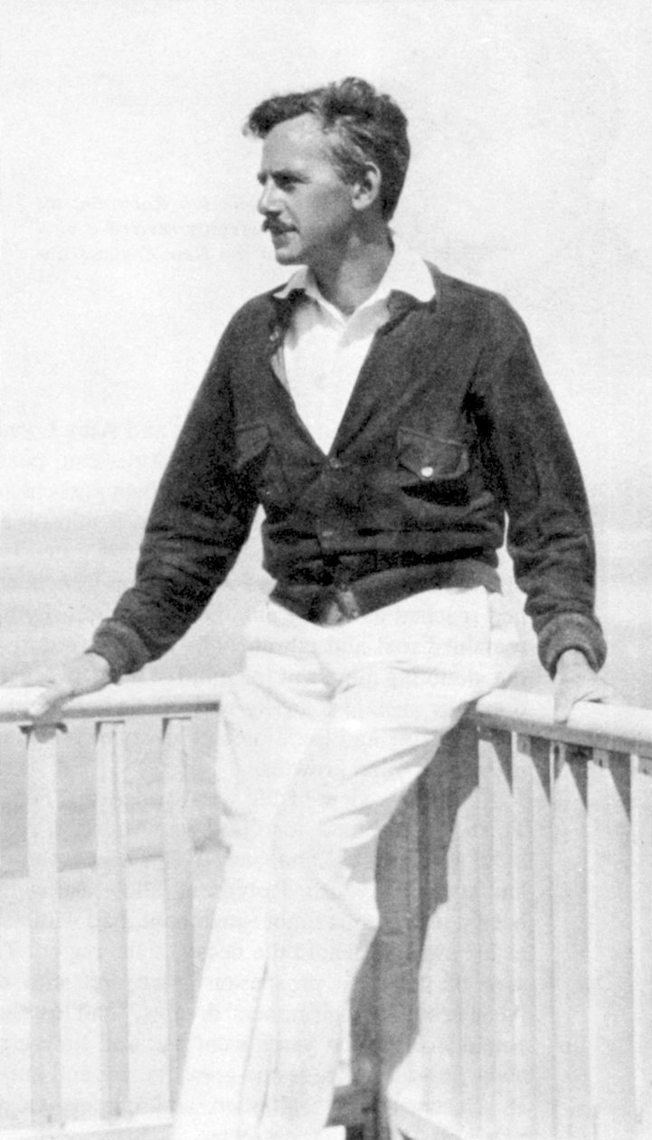 यूजीन ग्लैडस्टोन ओनील, अमेरिकी नाटककार, सी 1920 द्वारा अज्ञात
