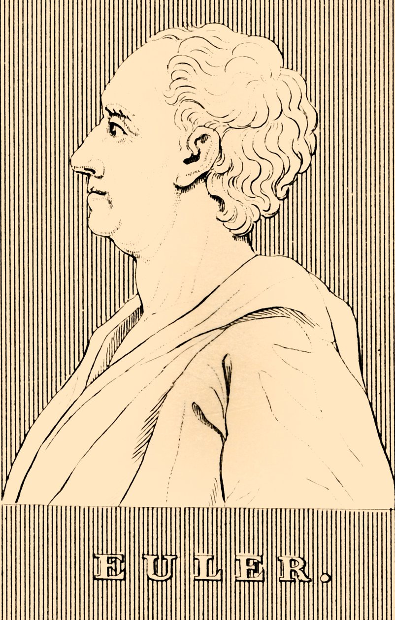 यूलर, 1707-1783, 1830। द्वारा अज्ञात