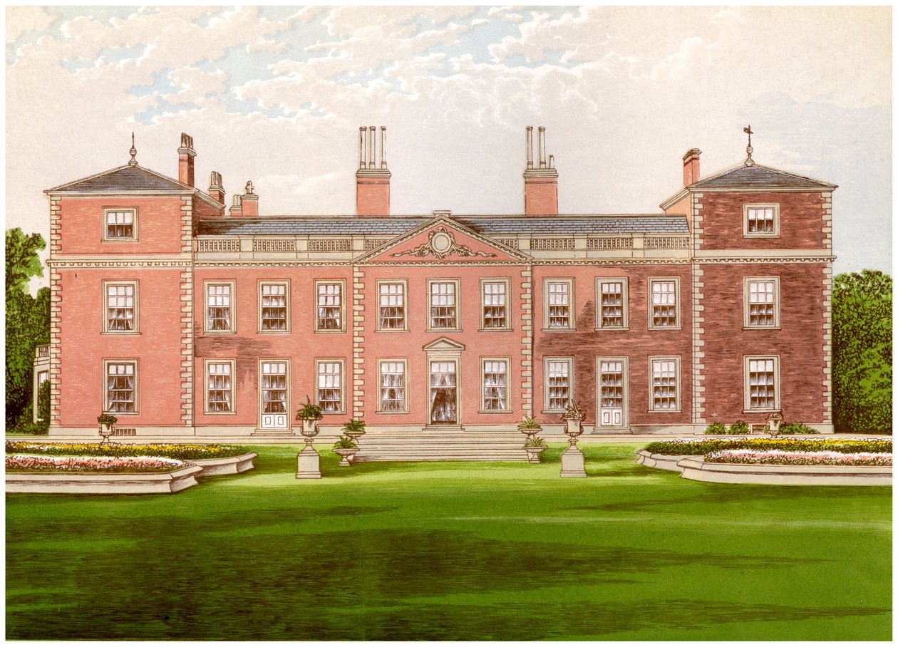Euston Hall, Suffolk, Guke of Grafton, 1880 का घर द्वारा अज्ञात