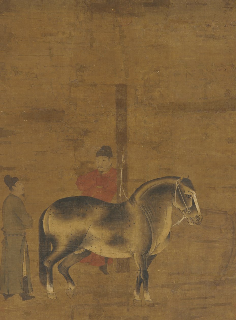 एक घोड़े का मूल्यांकन, मिंग राजवंश, 1368-1644। द्वारा अज्ञात