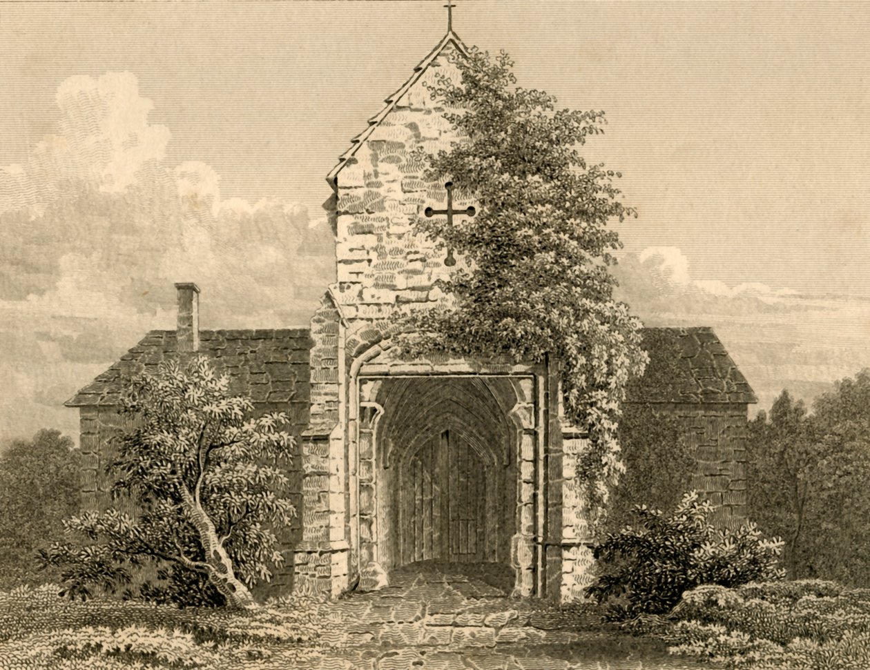 इवेर्स्ट गेटवे, 1835। द्वारा अज्ञात