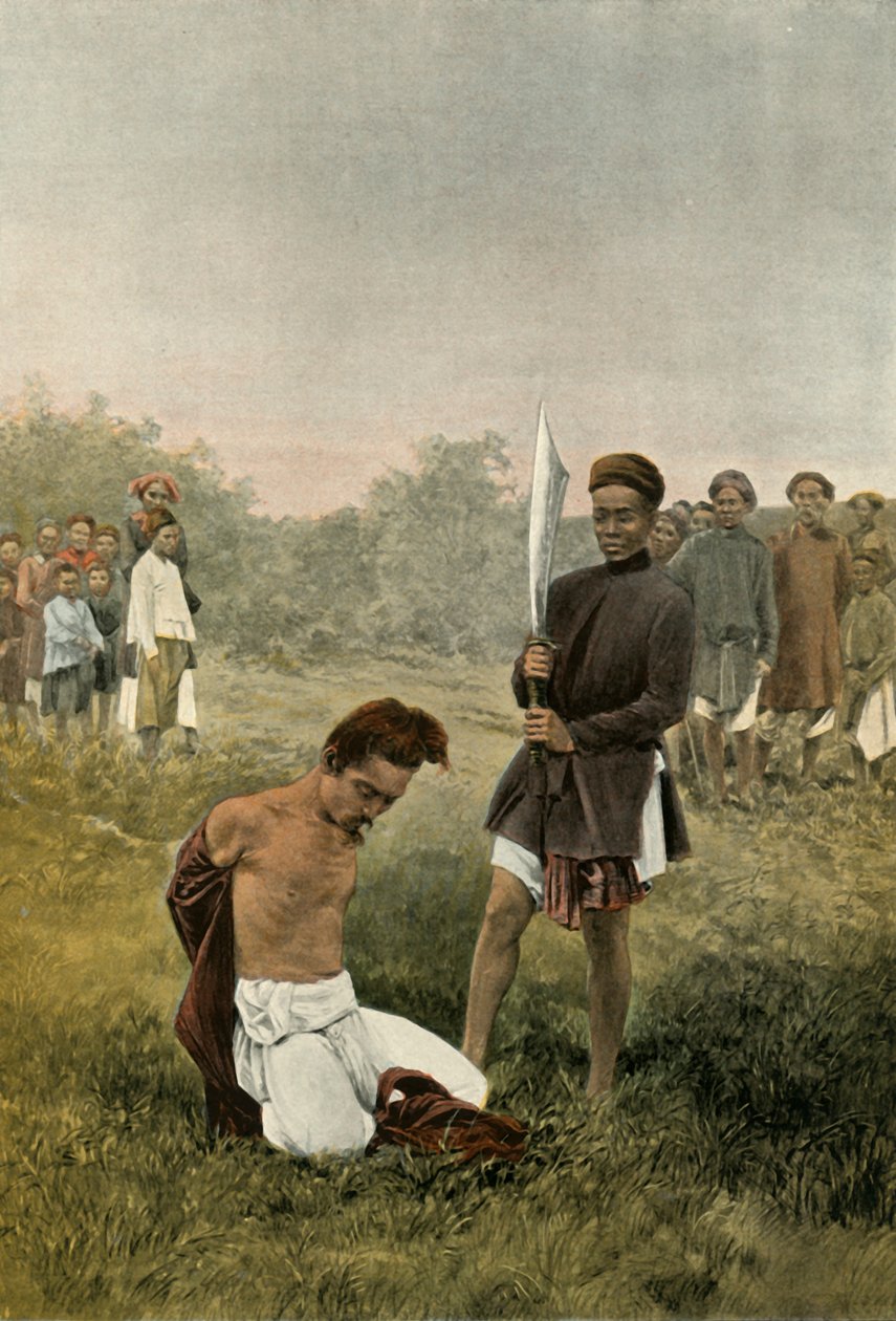 निष्पादन कैपिटल, कैपिटल पनिशमेंट, 1900। द्वारा अज्ञात