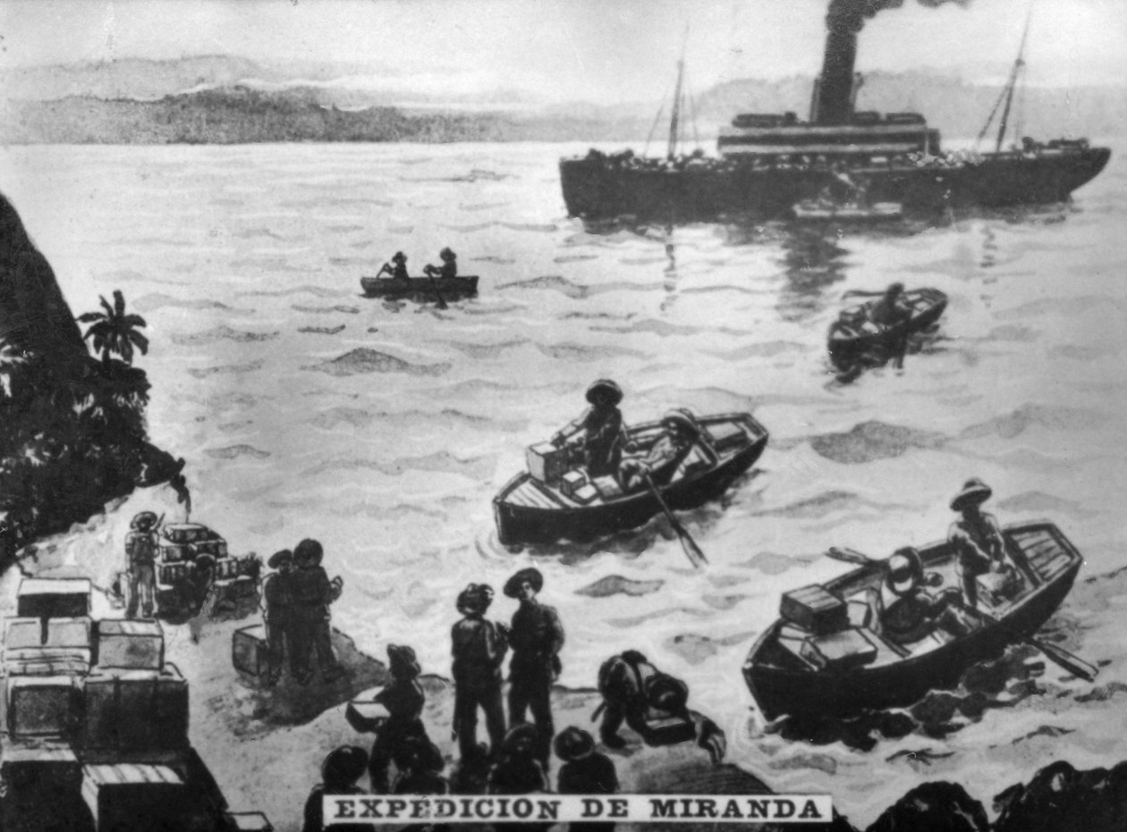 मिरांडा का अभियान, 1897, 1920 द्वारा अज्ञात