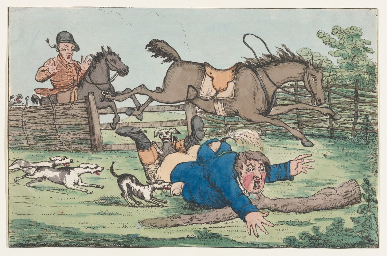 फॉलन राइडर, 1780-1820। द्वारा अज्ञात