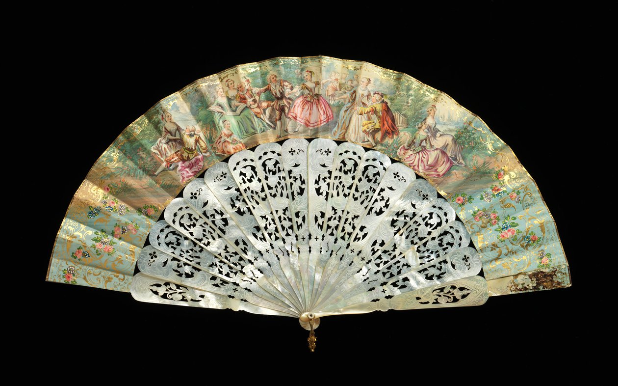 फैन, 1860-70। द्वारा अज्ञात