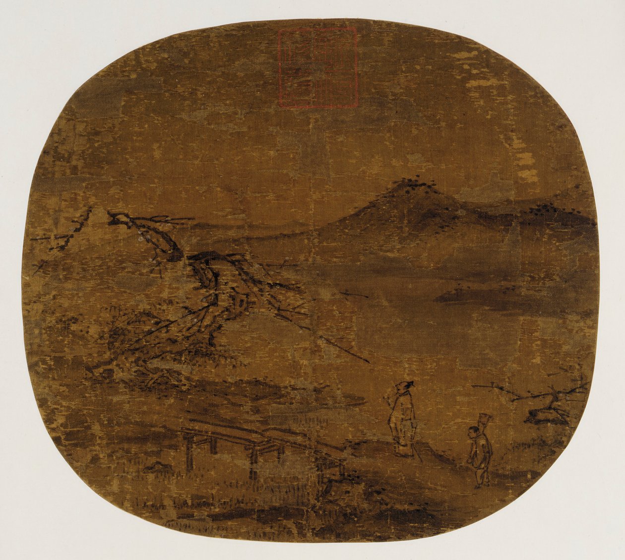 एल्बम के पत्ते के रूप में पंखा लगा हुआ, मिंग राजवंश, 1368-1644। द्वारा अज्ञात
