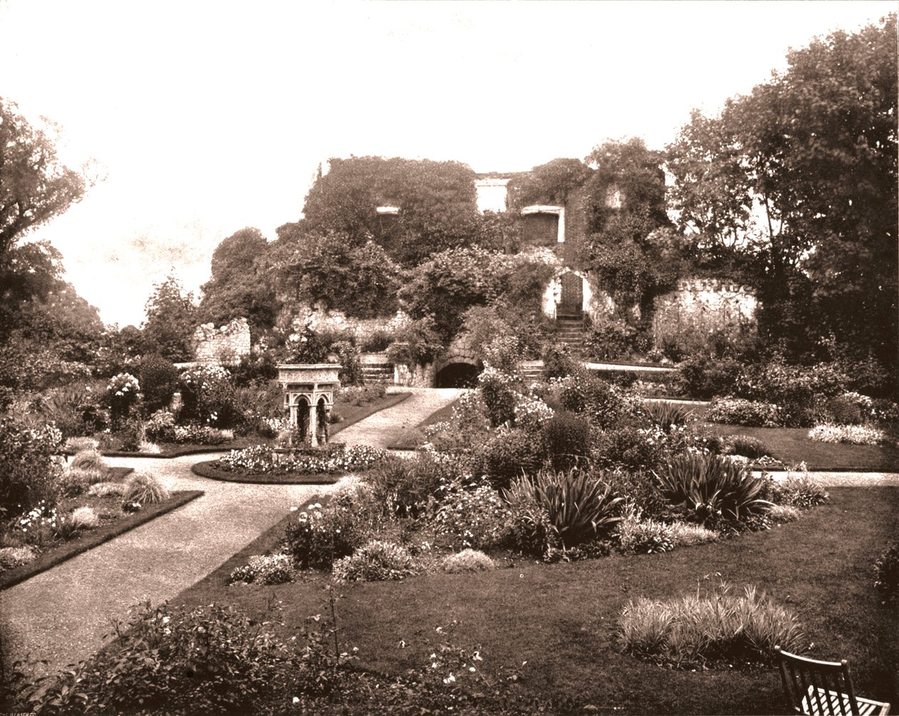 फरहानम कैसल, एल्डरशॉट के पास, सरे, 1894। द्वारा अज्ञात