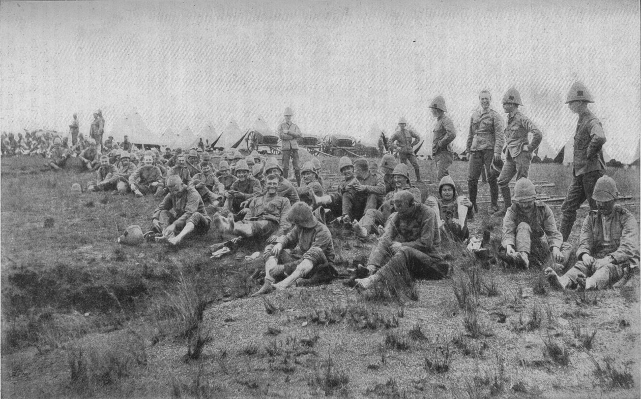 एस्टकोर्ट में पैर निरीक्षण, 1902 द्वारा अज्ञात