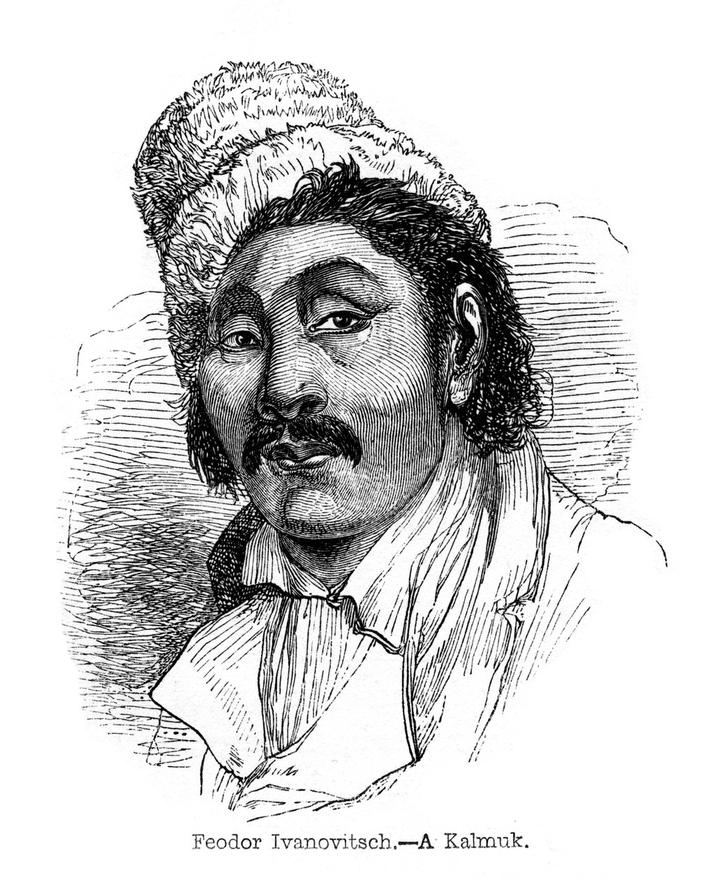 फोडोर इवानोवित्च - ए कालमुक, 1848 द्वारा अज्ञात