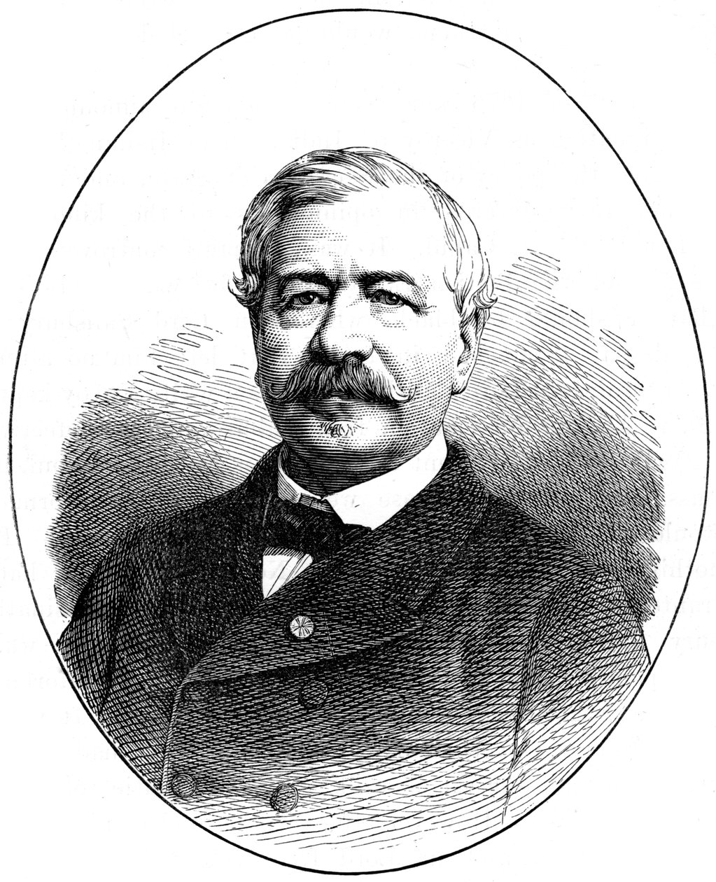 फर्डिनेंड डे लेप्स, 19 वीं सदी के फ्रांसीसी राजनयिक और उद्यमी, 1900 द्वारा अज्ञात
