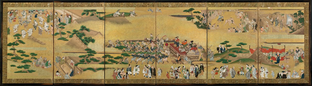 फेस्टिवल सीन, 1615-99। द्वारा अज्ञात