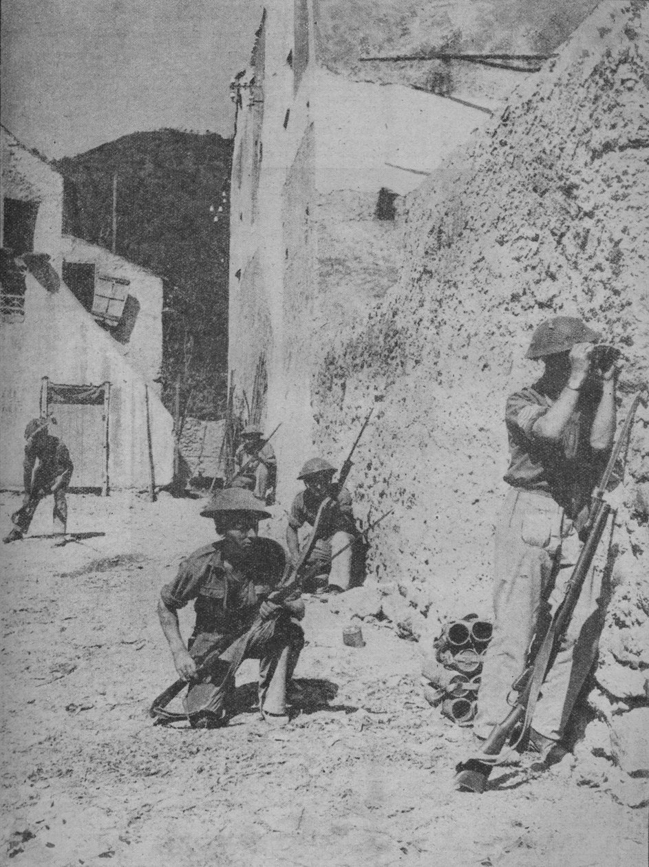 पांचवीं सेना गश्ती, 1943-44 द्वारा अज्ञात